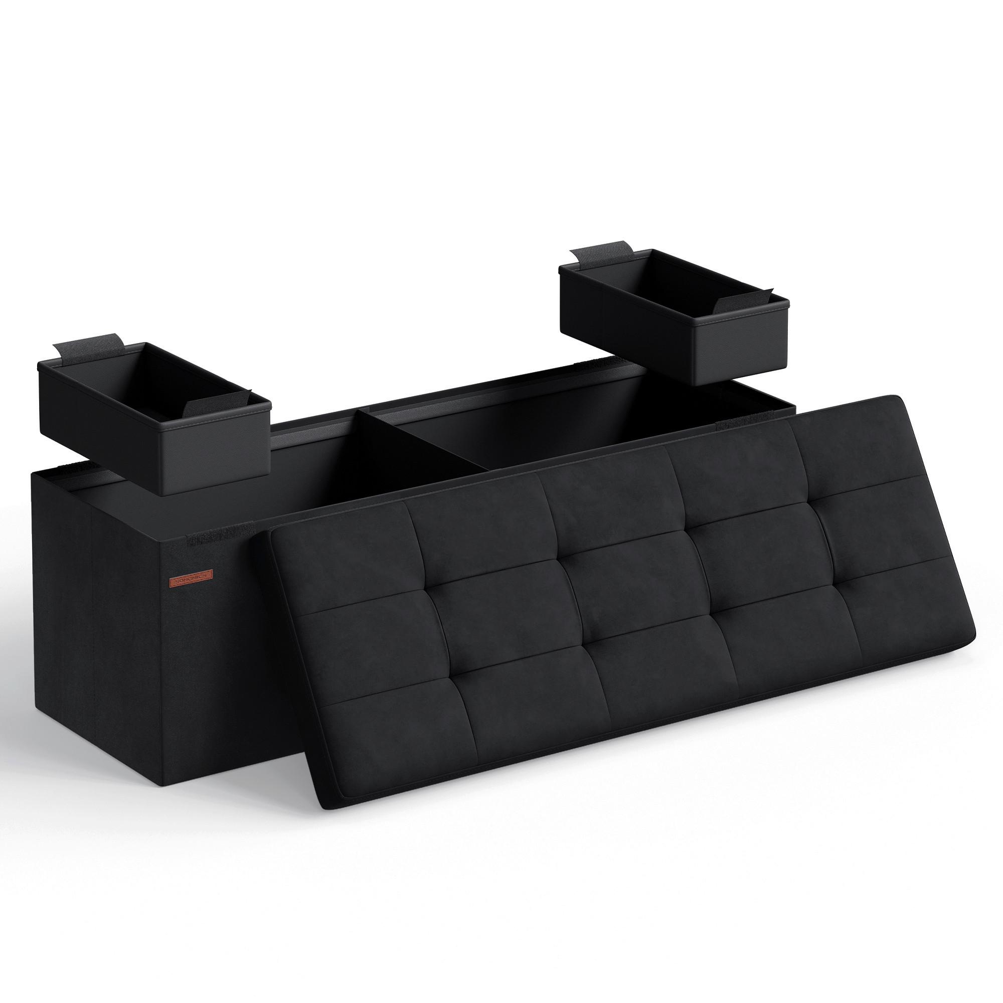 Sitzbox Schwarz B: 110cm