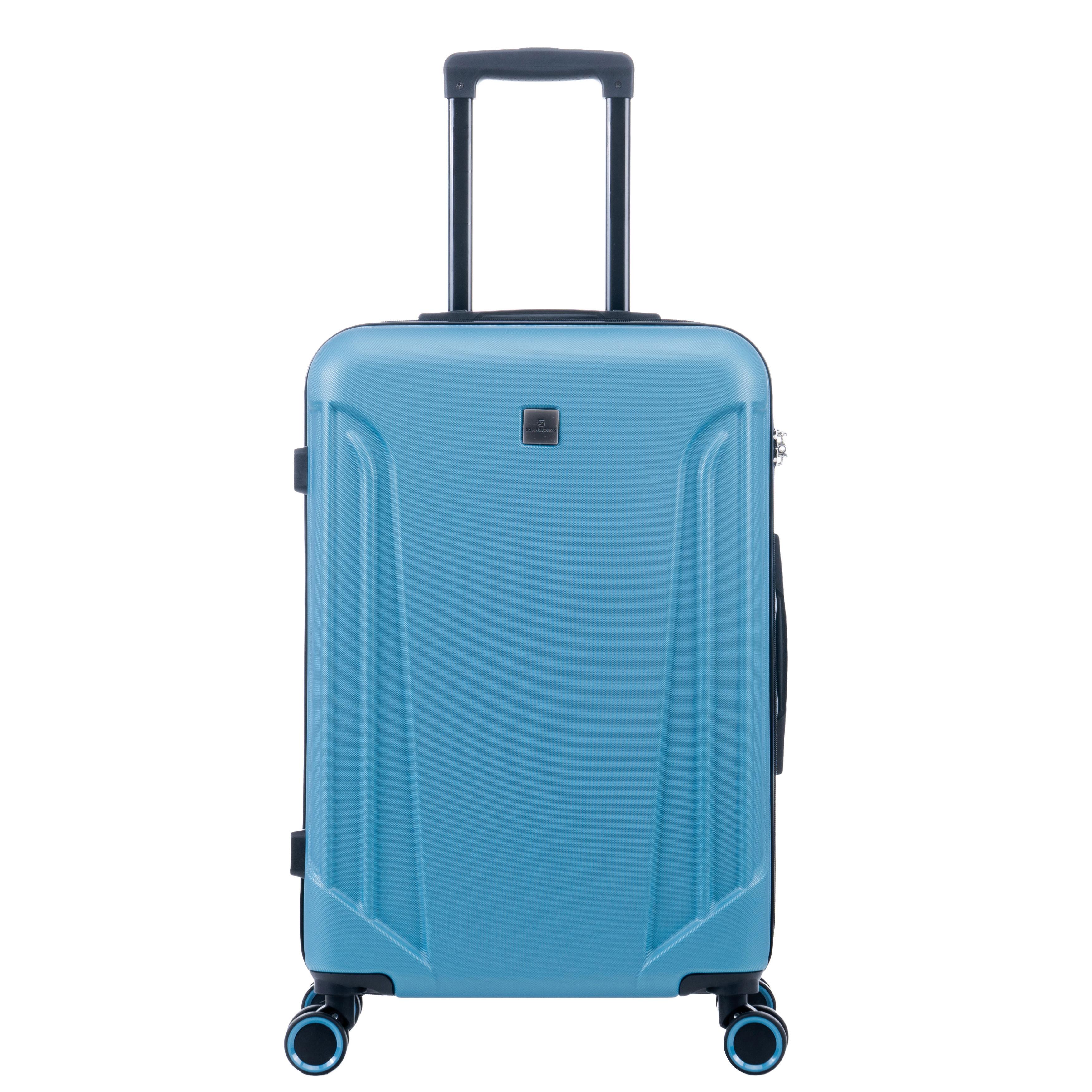 Reisekofferset 19491-330 Domestic - Pastellblau, Basics, Kunststoff (49,5/75,5/29,5cm)