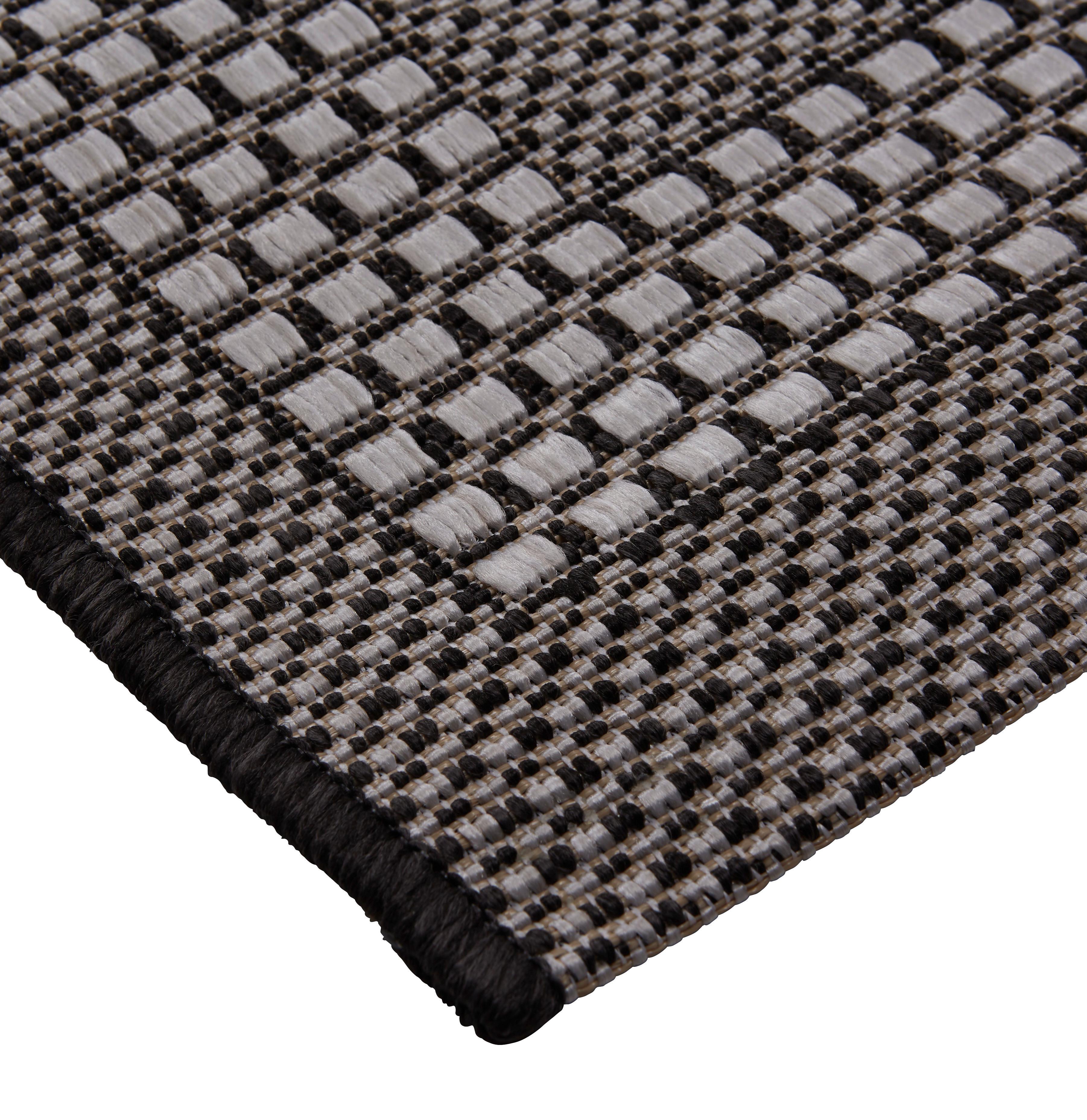 PLOCHO TKANÝ KOBEREC Naomi 2, 80/290cm - antracitová, Konventionell, textil (80/290cm) - Modern Living