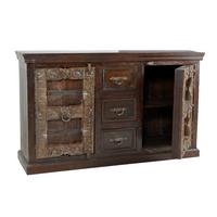 Sideboard Altholz B: 150cm - Braun, Design, Holz (150/90/45cm) - MID.YOU