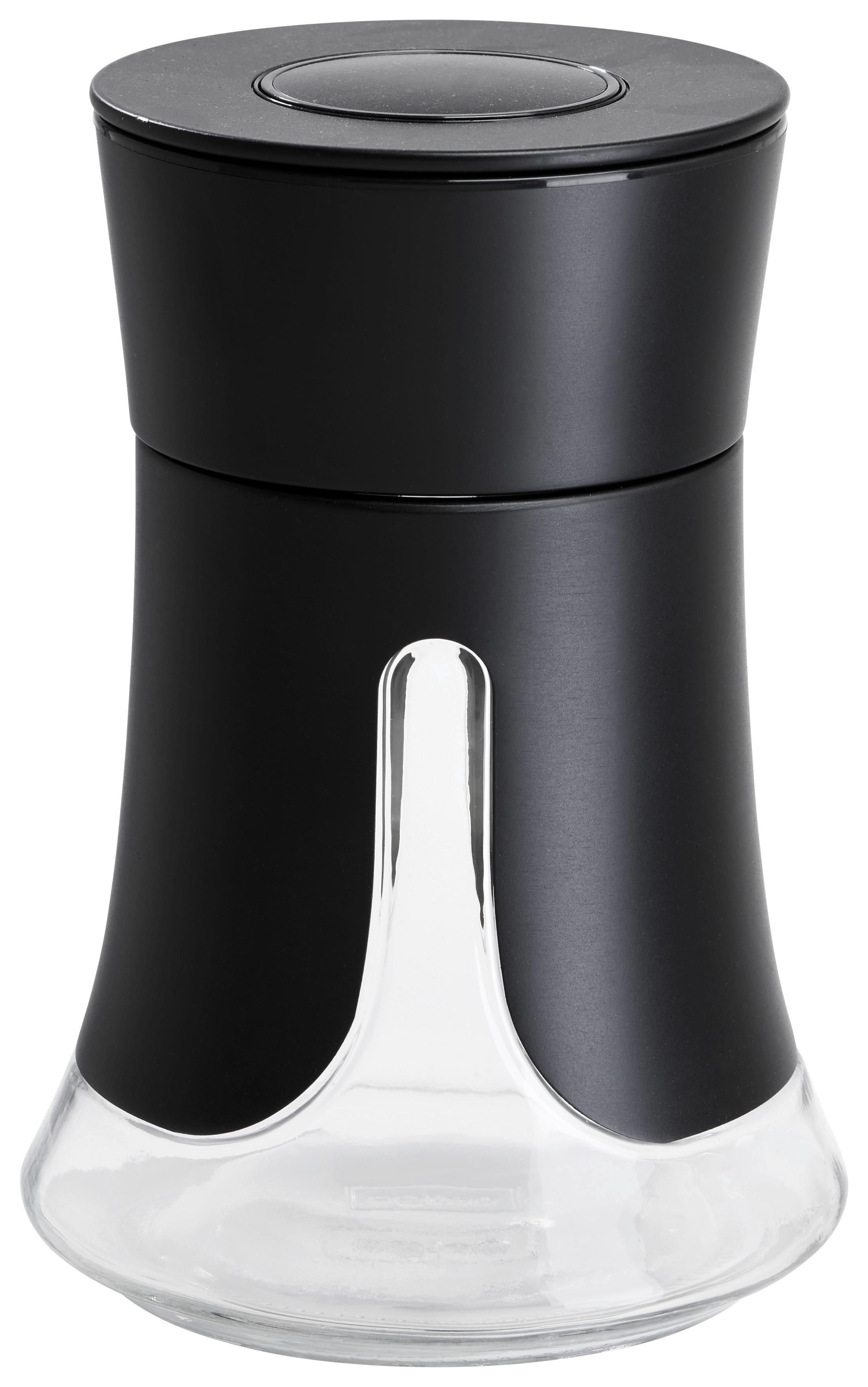Dóza na potraviny Aurelius S, 0,7 l - černá, Moderní, kov/plast - Premium Living