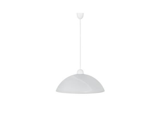 Hängeleuchte Vera - Weiß, KONVENTIONELL, Glas/Kunststoff (40/115cm) - Ombra Hängeleuchte Vera - Weiß, KONVENTIONELL, Glas/Kunststoff (40/115cm) - Ombra