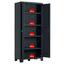 Geräteschrank Moby Hoch 80/182/44 - Anthrazit, MODERN, Kunststoff (80cm) - Keter Geräteschrank Moby Hoch 80/182/44 - Anthrazit, MODERN, Kunststoff (80cm) - Keter