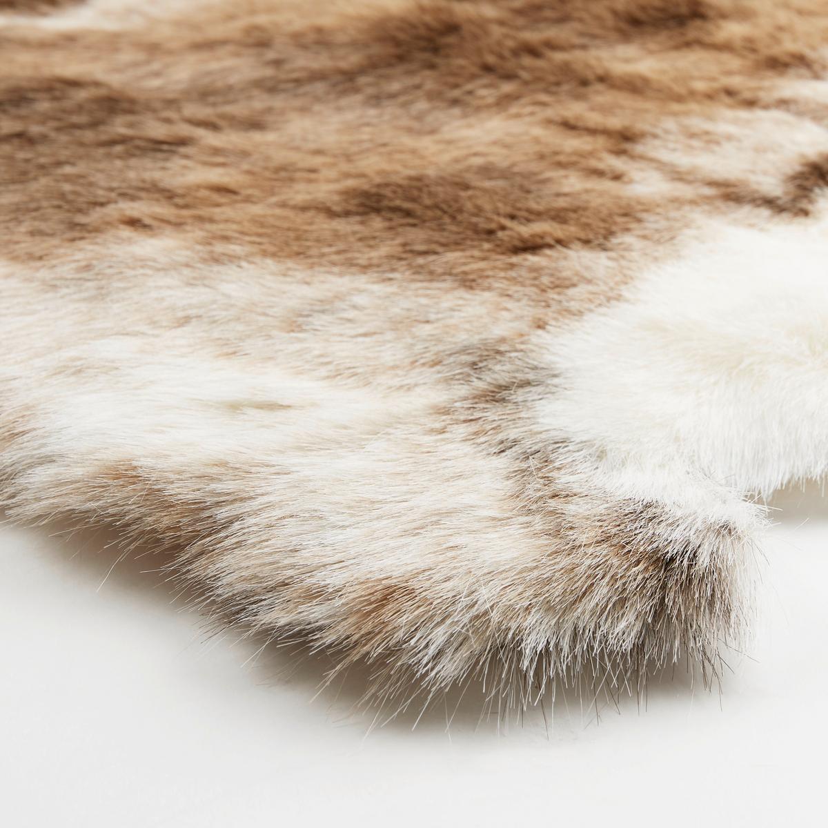 UMĚLÁ KOŽEŠINA Rudolf, 90/110cm, hnědá - hnědá, Moderní, kožešina/textil (90/110cm) - Modern Living