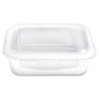 DÓZA NA SKLADOVANIE POTRAVÍN FRESH - 0,6L - číra, plast/sklo (17,9/13,3/6,7cm) - Mömax