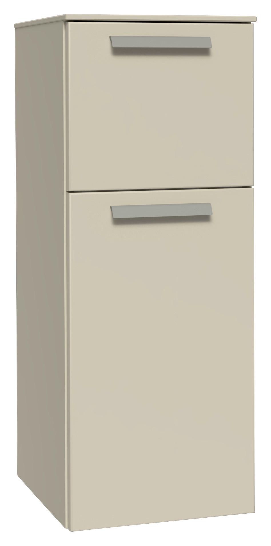 Midischrank Sandfarben, B: 30 cm - Sandfarben, MODERN, Holzwerkstoff (30/86,4/37cm) - Vertico