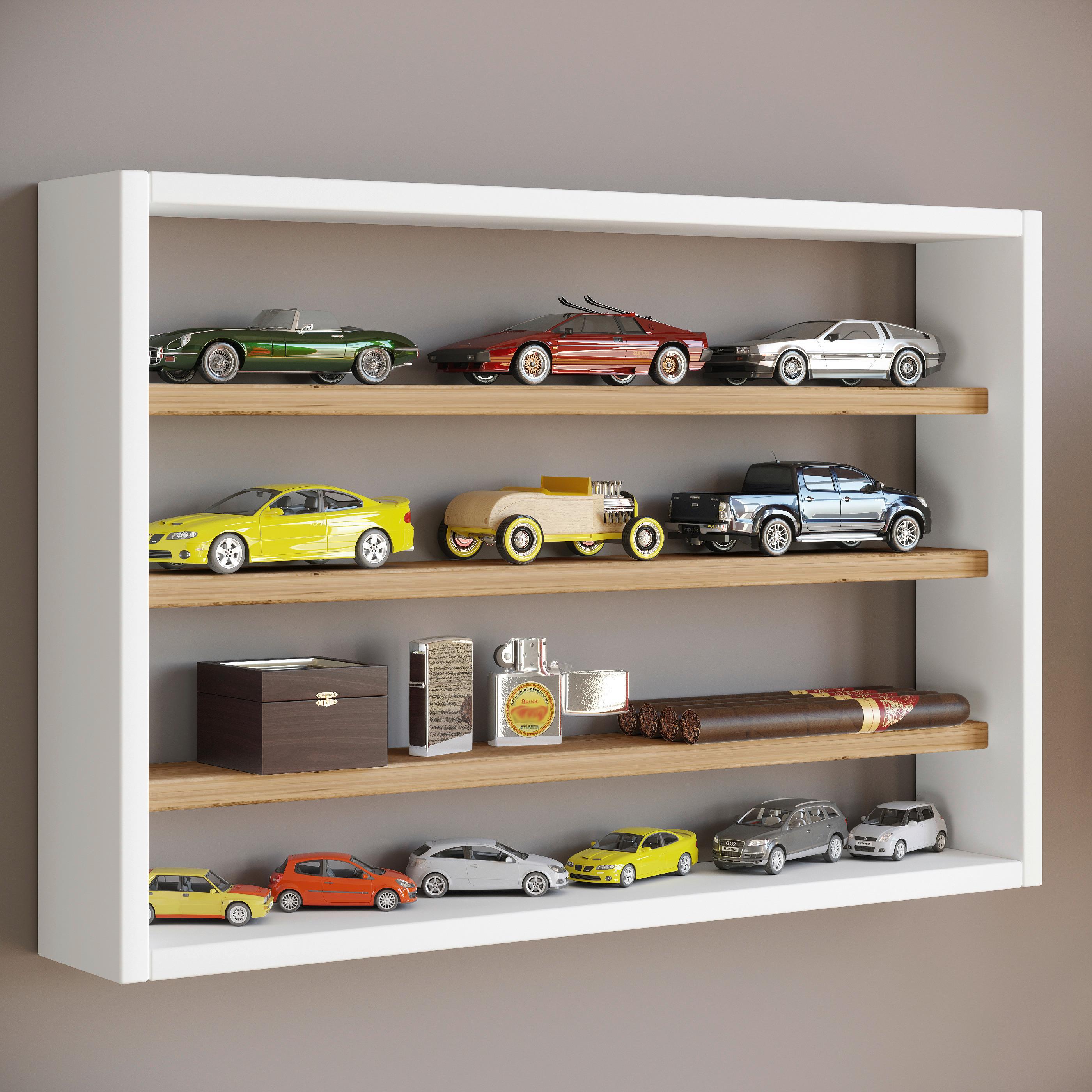 Wandregal Osado Weiß Honigeiche Dekor - Honigeiche/Weiß, Design, Holzwerkstoff (60/40/10cm) - MID.YOU