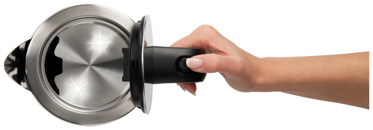 Wasserkocher K17ged - Silberfarben, Basics, Glas (23/27,6/21,4cm) - Gorenje