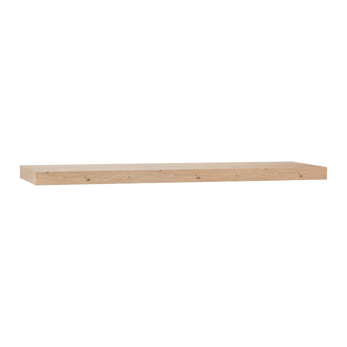 NÁSTENNÁ POLICA MISTER OFFICE -SB- - farba duba, Modern, kompozitné drevo (90/4/24cm) - Mömax