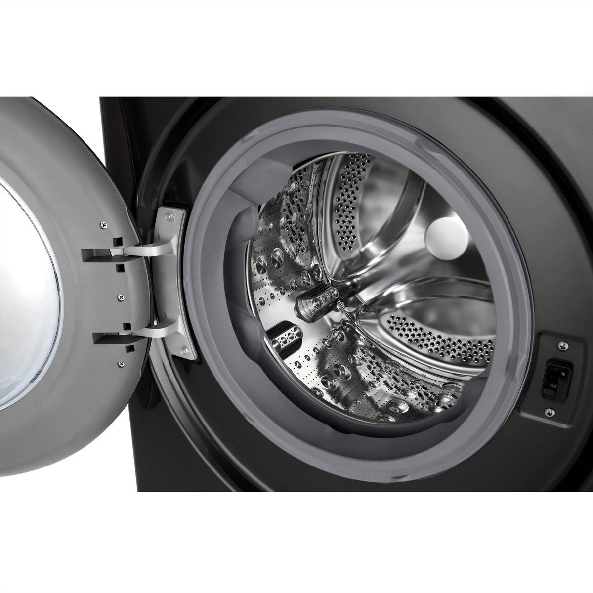 Waschtrockner W4wr7096yb W4wr7096yb - Schwarz, Trend, Glas/Kunststoff (60/85/62cm) - LG