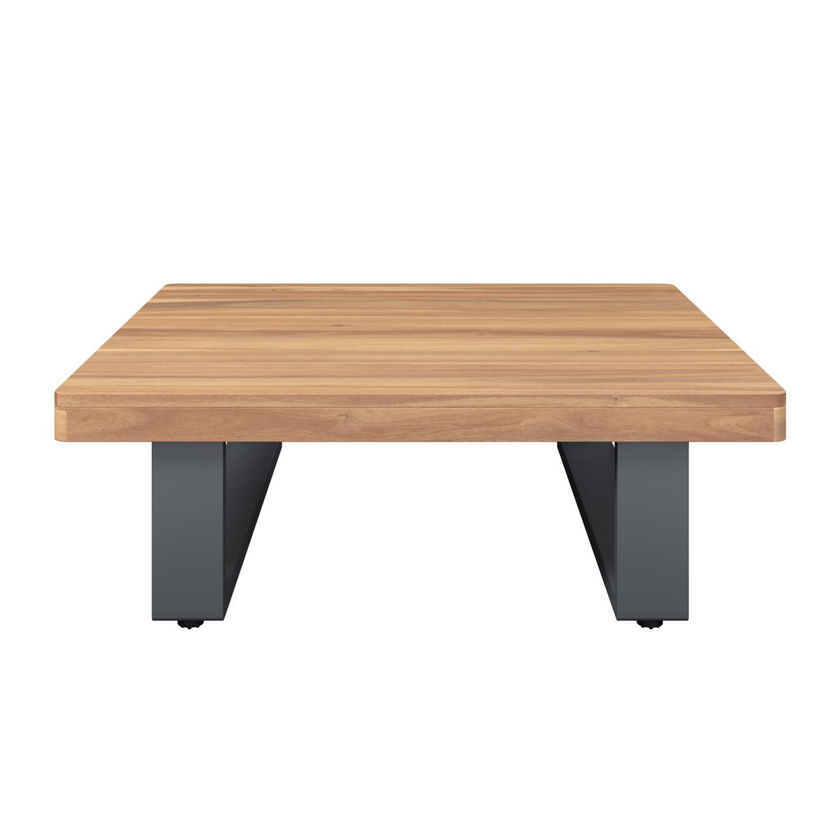 TERASOVÁ SEDACIA SÚPRAVA GABRIEL - farba akácie, Natur, kov/drevo - Mömax