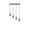 Pendelleuchte, Nickel 4flg. R30694007 Farin - Nickelfarben, Basics, Metall (58/150/9cm)