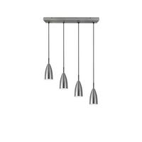 Pendelleuchte, Nickel 4flg. R30694007 Farin - Nickelfarben, Basics, Metall (58/150/9cm)