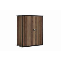ÚLOŽNÝ BOX SHED - barvy vlašských ořechů, Moderní, plast (140/170,4/73,6cm) - Ambia Garden