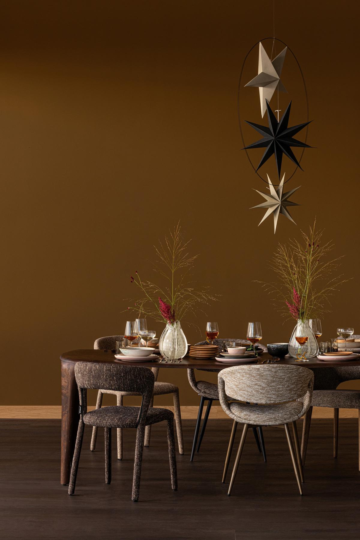 ESSTISCH Fiore Dunkelbraun L: 230cm - Dunkelbraun, MODERN, Holz (230/95/76cm) - Livetastic