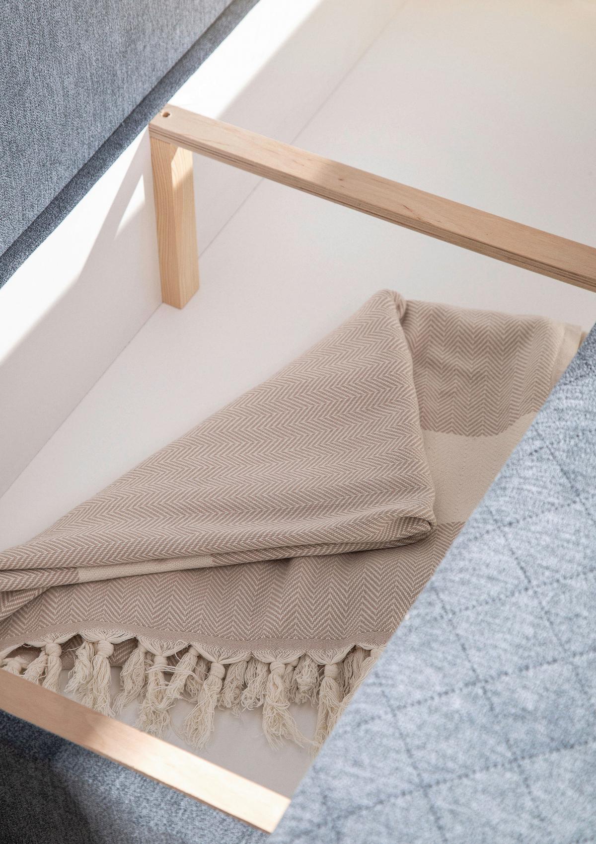 2-Sitzer-Sofa mit Schlaffunktion Sorini B:194 cm - Chromfarben/Anthrazit, Design, Textil (194/73/91cm) - Livetastic