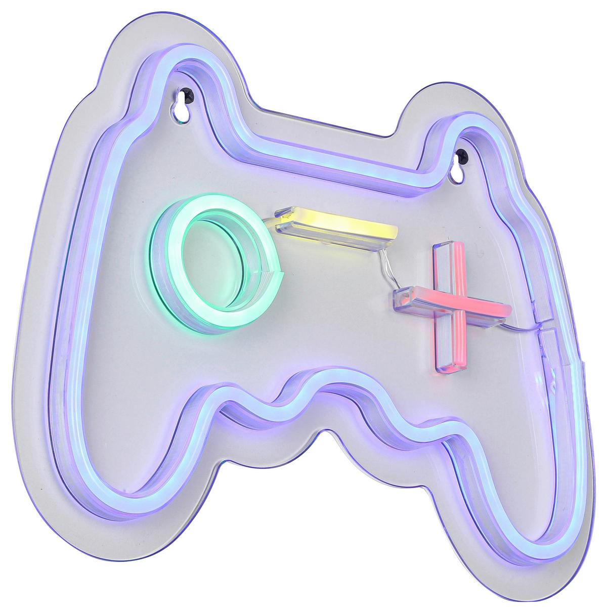 DEKORAČNÍ LED SVÍTIDLO SPIELI - bílá/průhledné, Moderní, plast (30/22/1,30cm) - Mömax