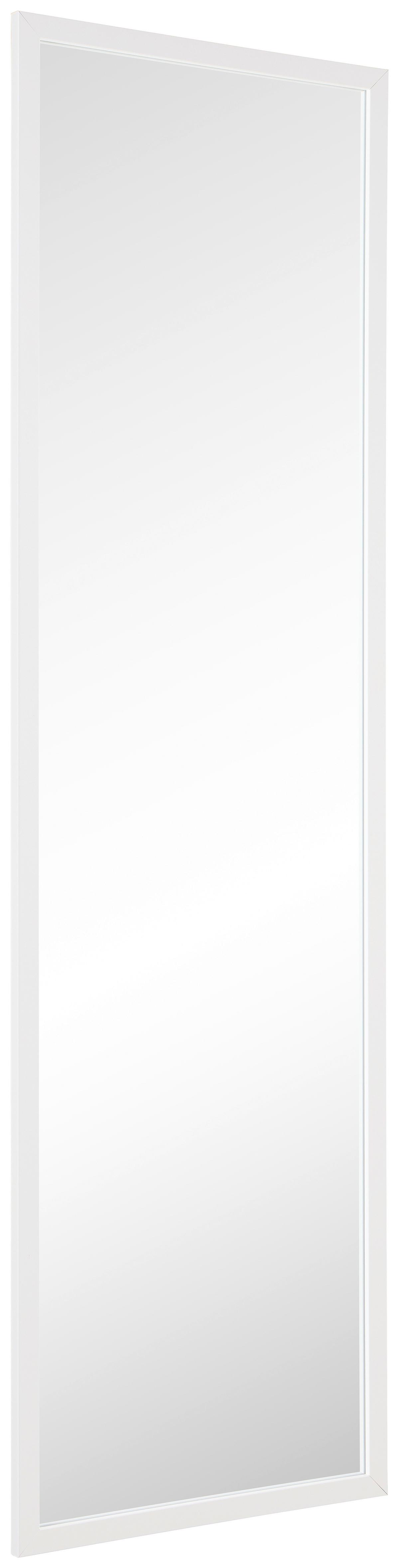 Spiegel Trend Iii Weiß 155x45 Cm - Weiß, Trend, Glas/Kunststoff (155/45/1,63cm)