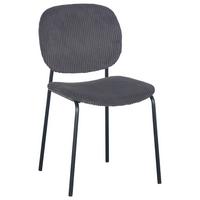 Židle Ira, šedá - šedá/černá, Moderní, kov/dřevo (47/83/53cm) - Mömax