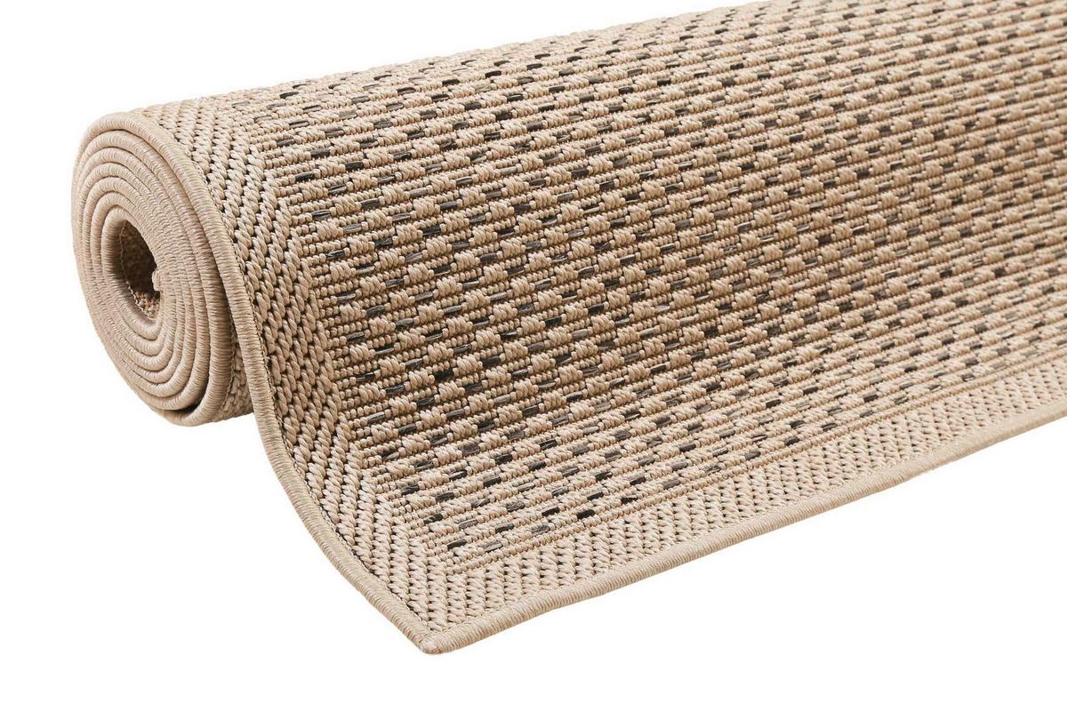 Outdoorteppich Newport - Beige, KONVENTIONELL, Textil (120/170cm) - Esprit