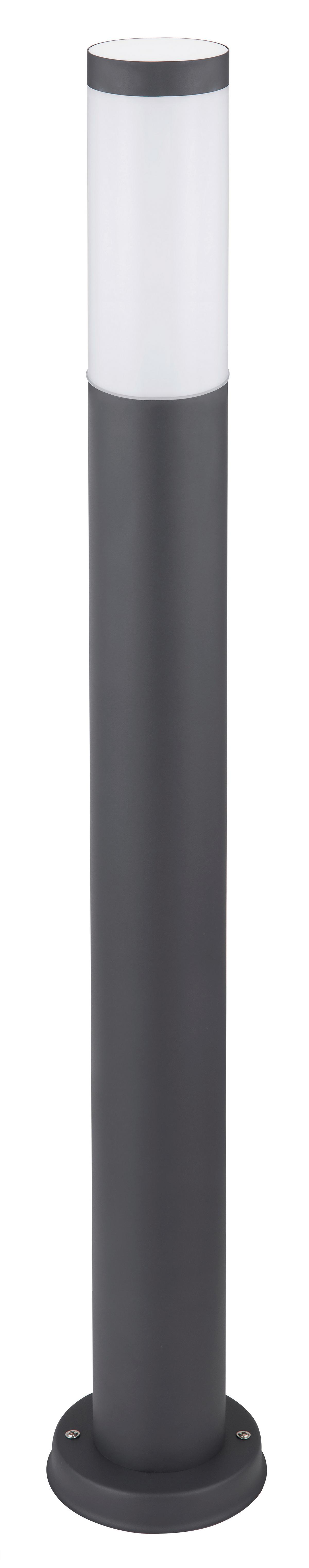 Vonkajšie svietidlo Boston antracitová max. 60 Watt - opálová/antracitová, Basics, kov/plast (12,7/80cm)