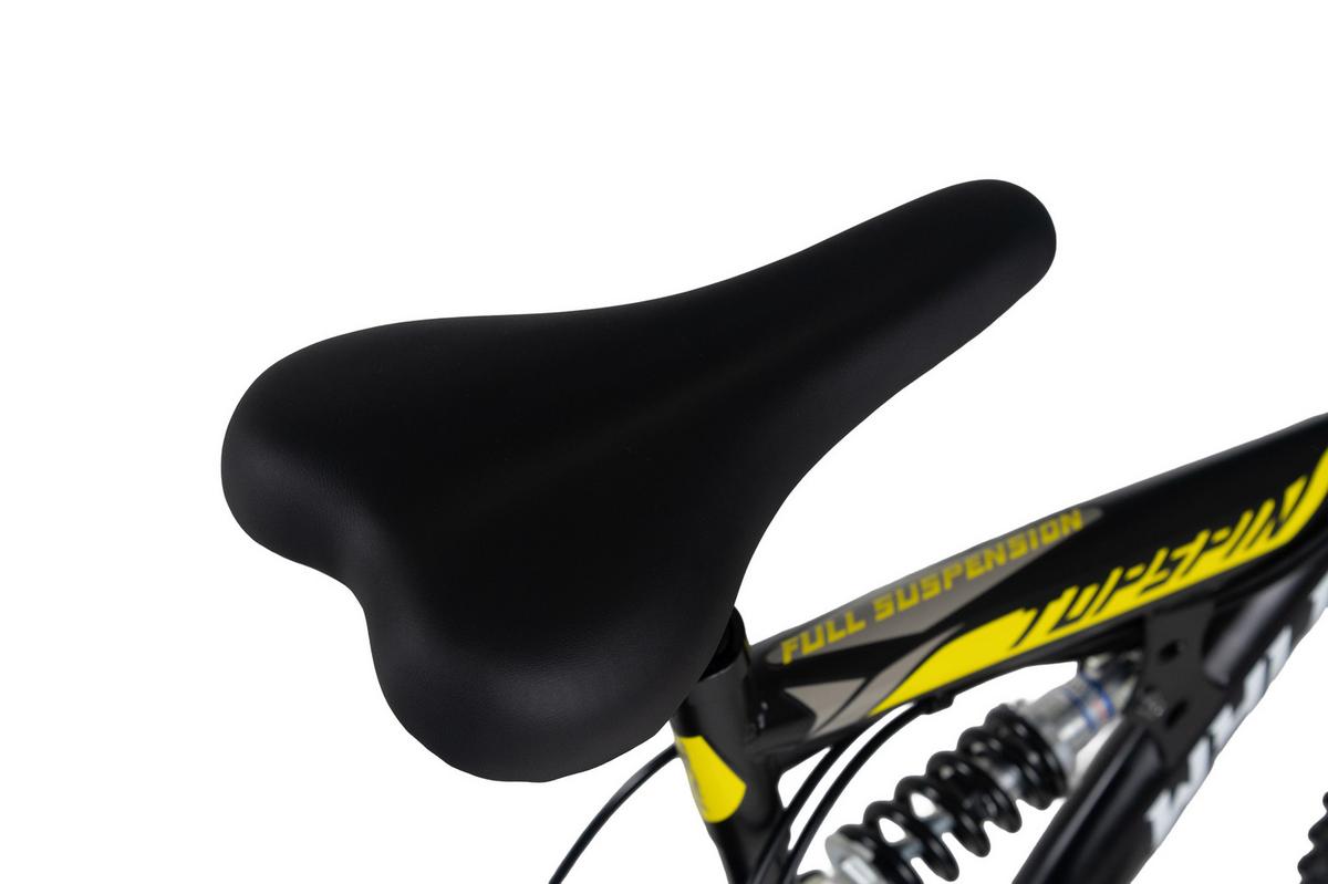 WYLD Mountainbike FullyTopspin schwarz/Gelb 26'' - Schwarz, LIFESTYLE, Metall (25/140cm)