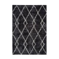 Hochflor Teppich Anthrazit Orlando 200x290 cm - Anthrazit, Design, Textil (200/290cm) - Kayoom