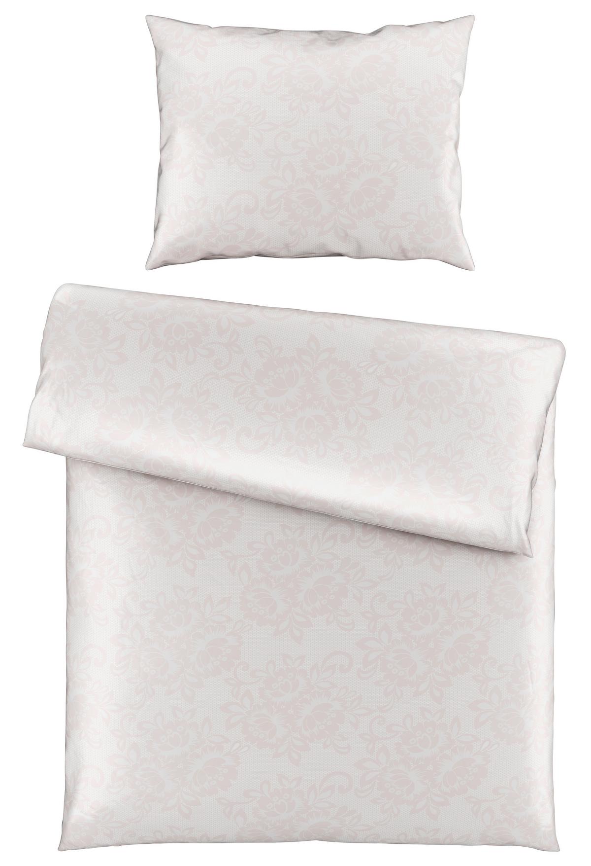 Povlečení Senta, 70/90 140/200cm - růžová, Romantický / Rustikální, textil (140/200cm) - Modern Living