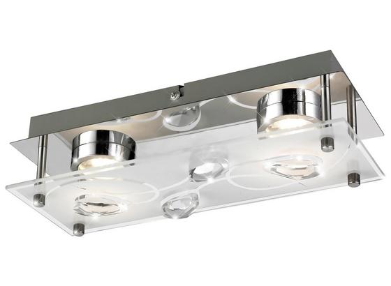 LED-Außenleuchte Alexa - Silberfarben, MODERN, Glas/Metall (13/28/11cm) LED-Außenleuchte Alexa - Silberfarben, MODERN, Glas/Metall (13/28/11cm)