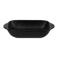 zapekacia misa RUKI - S - čierna, Konventionell, keramika (19,5/13,1/4,5cm) - Mömax