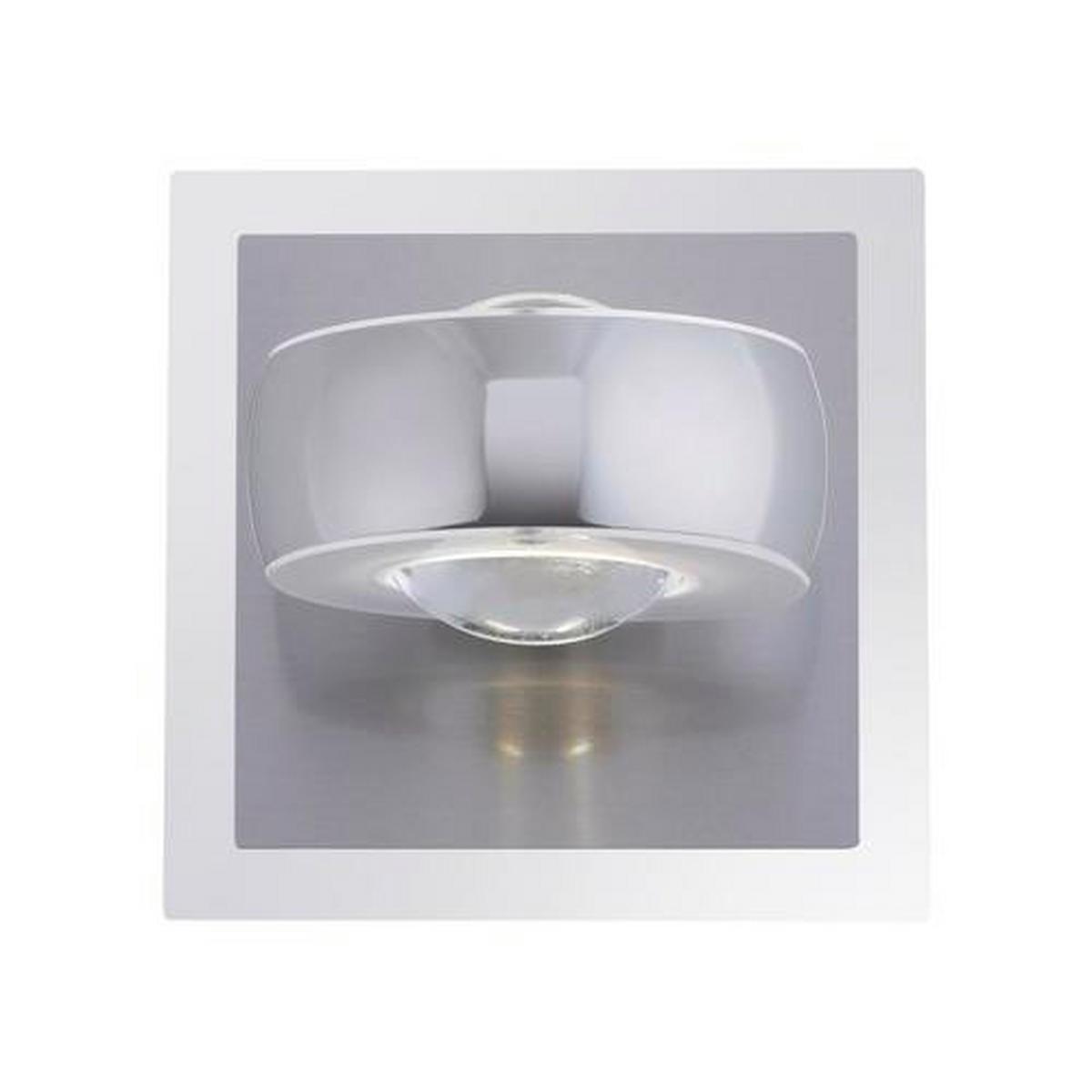 Led-wandleuchte 12471-55 Lolasmart-Opti - Silberfarben, Design, Kunststoff/Metall (12/12/14cm)