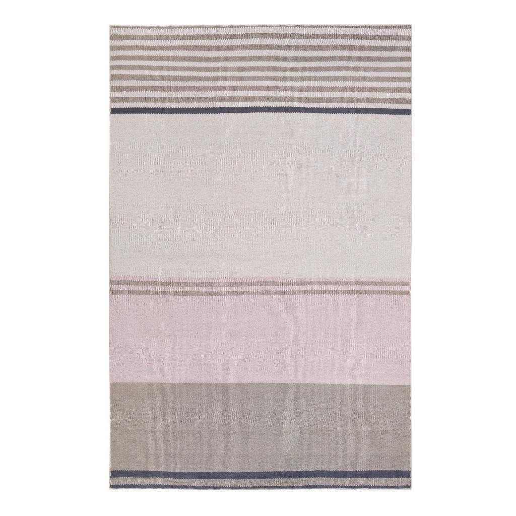 Flachwebteppich Camps Bay Braun/rosa/beige 120x170 Cm