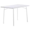 Gartentisch Klappbar Metall/Holzwerkstoff L 115 cm - Weiß, MODERN, Holzwerkstoff/Metall (115/70/72cm) - Sieger