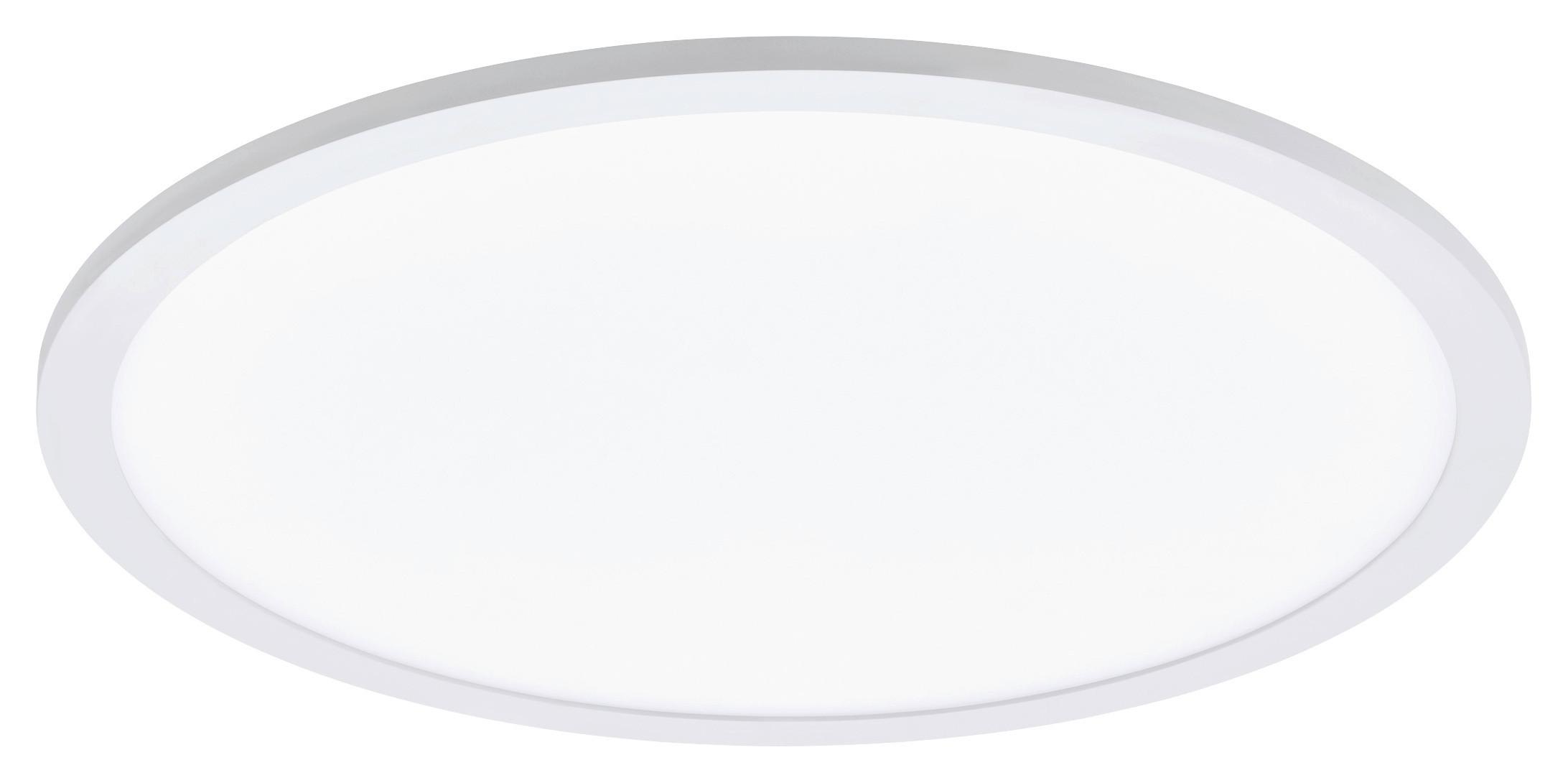 Led-deckenleuchte Sarsina Ø 45 Cm Dimmbar - Weiß, MODERN, Kunststoff/Metall (45/5cm)