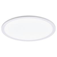 Led-deckenleuchte Sarsina Ø 45 Cm Dimmbar - Weiß, MODERN, Kunststoff/Metall (45/5cm)