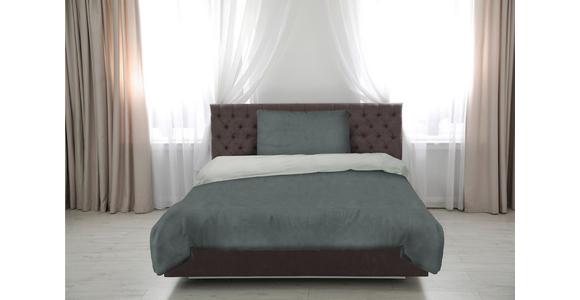 Flanell Bettwäsche 140x200 Cm Cashmere Anthrazit/silber - Anthrazit/Silberfarben, ROMANTIK / LANDHAUS, Textil - James Wood