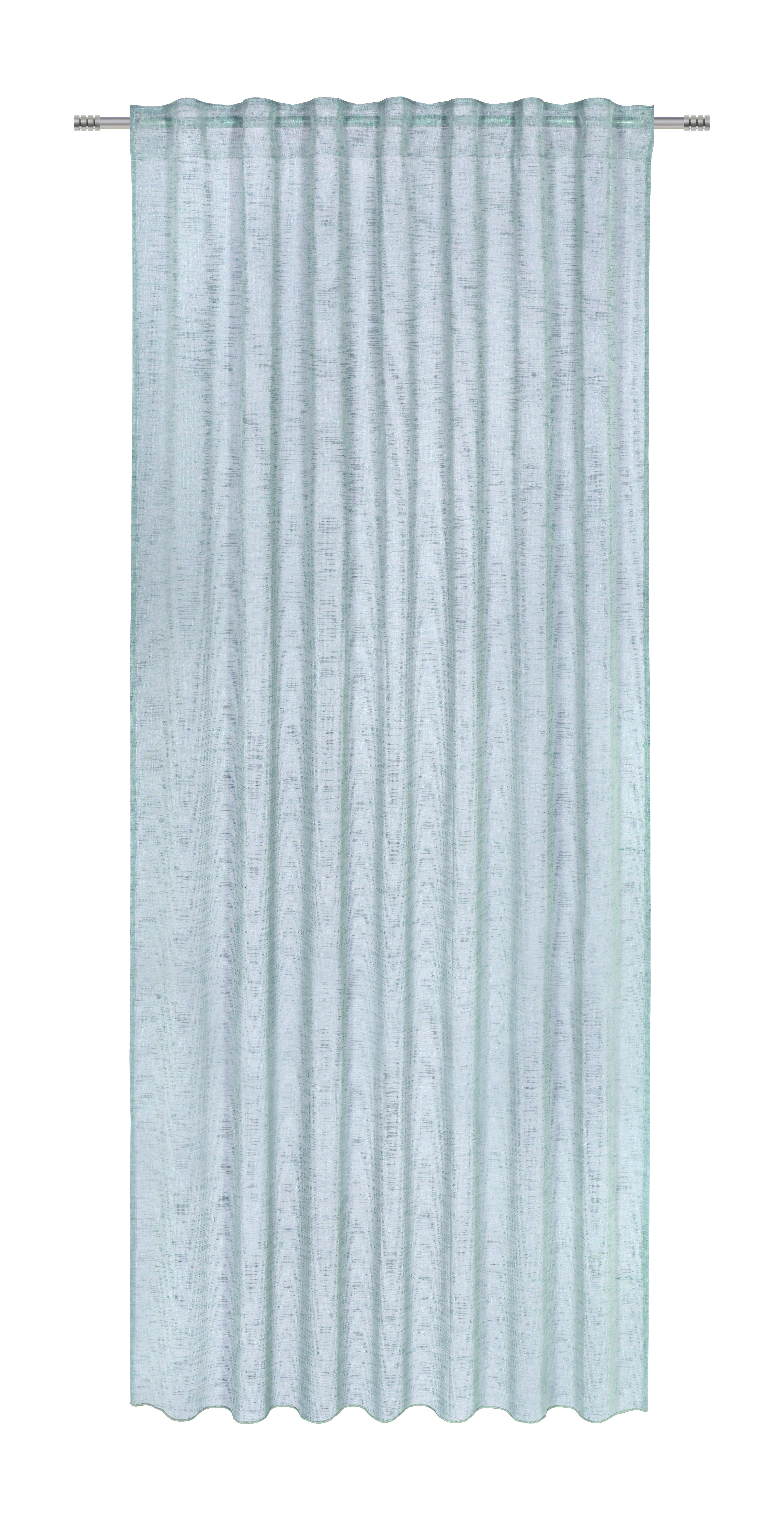 HOTOVÝ ZÁVĚS Sigrid, 140/245cm - modrá, Romantický / Rustikální, textil (140/245cm) - Premium Living