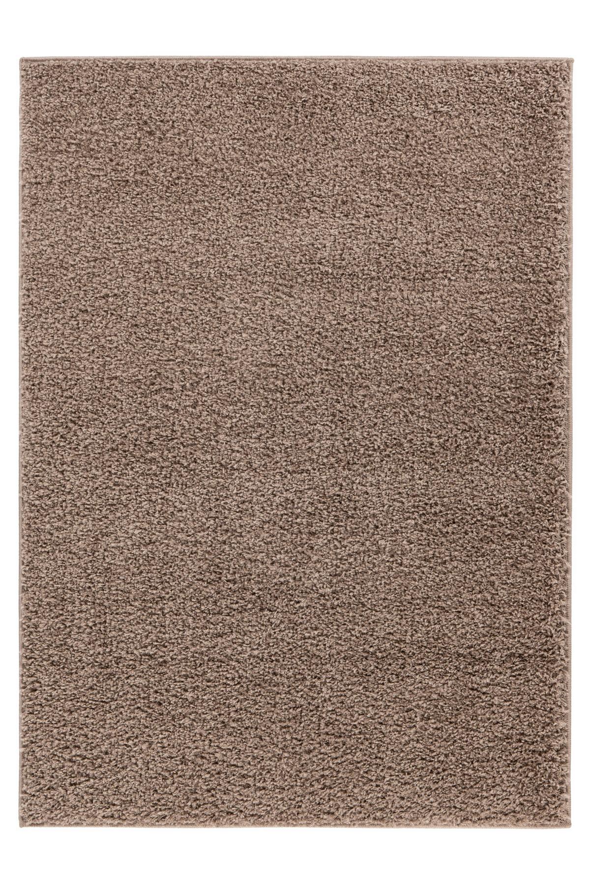 Hochflorteppich My Twist 215 - Taupe, Basics, Textil (60/110cm) - Obsession