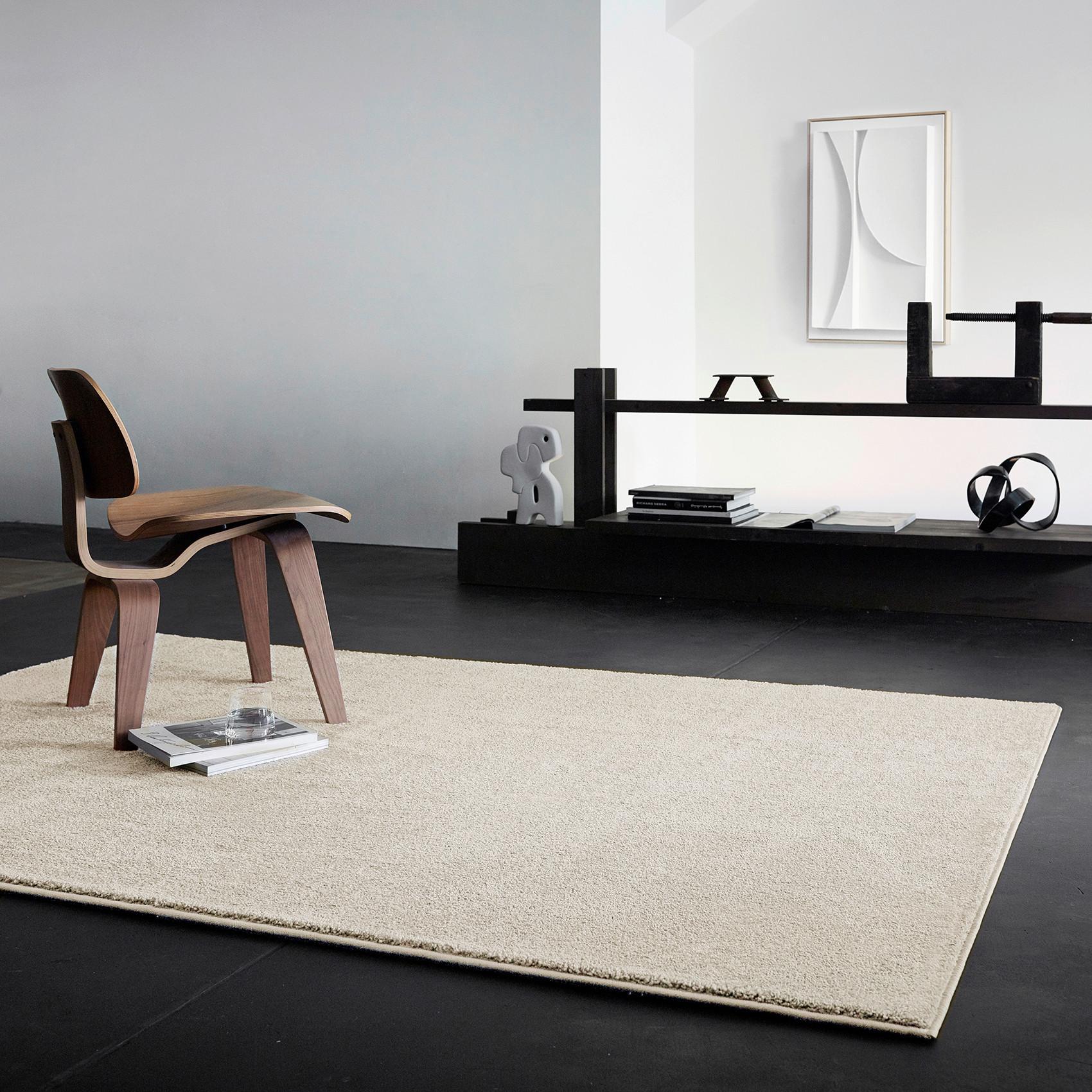 Webteppich Lotta - Beige, Design, Textil (80/150cm) - WECON HOME BASIC