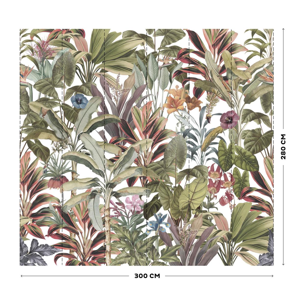 FOTOTAPETE 107929 - Multicolor, Basics, Papier/Kunststoff (300/280cm)