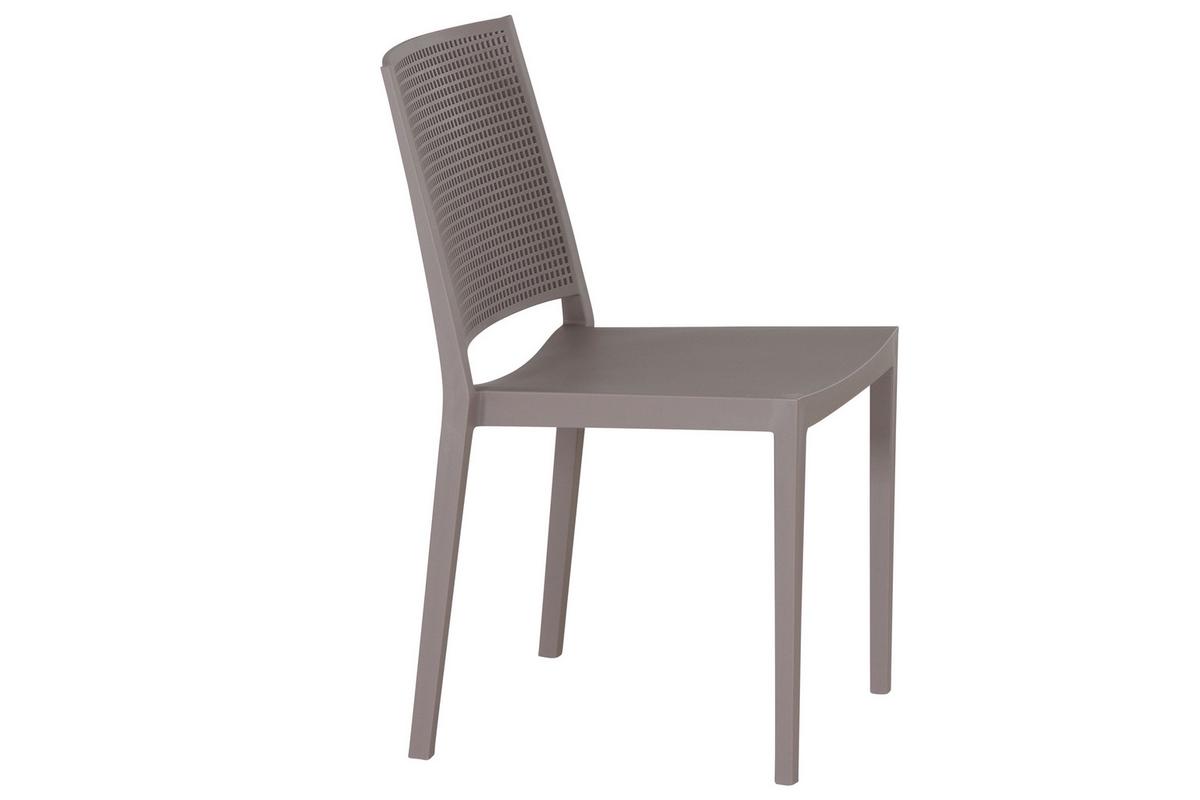 Stapelstuhl T20089 - Taupe, Basics, Kunststoff (46/80/56cm) - Siena Garden