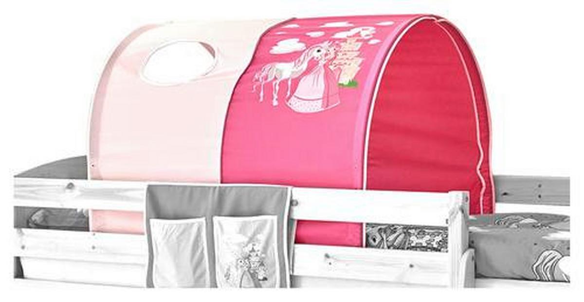 Tunel na hranie ružový koník - pink/ružová, Konventionell, kov/textil (100/73/87cm) - MID.YOU
