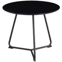 KONFERENČNÍ STOLEK MICA - černá, Moderní, kov/kompozitní dřevo (55/46cm) - Mömax