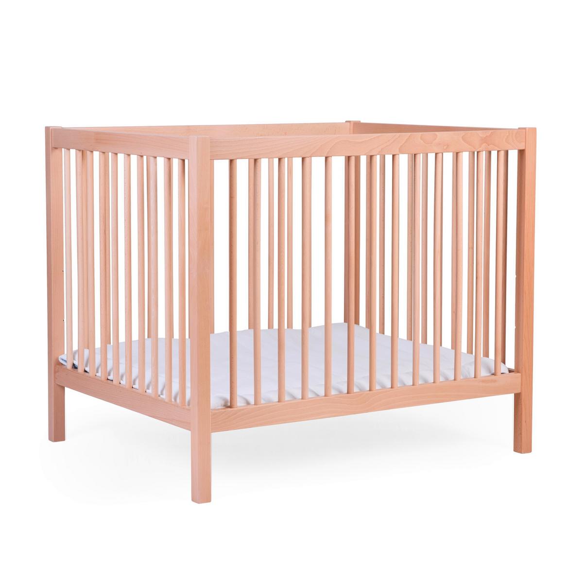 Laufgitter Höhenverstellbar Naturfarben, L: 98 Cm - Naturfarben, KONVENTIONELL, Holz/Kunststoff (98/78/82cm) - Childhome
