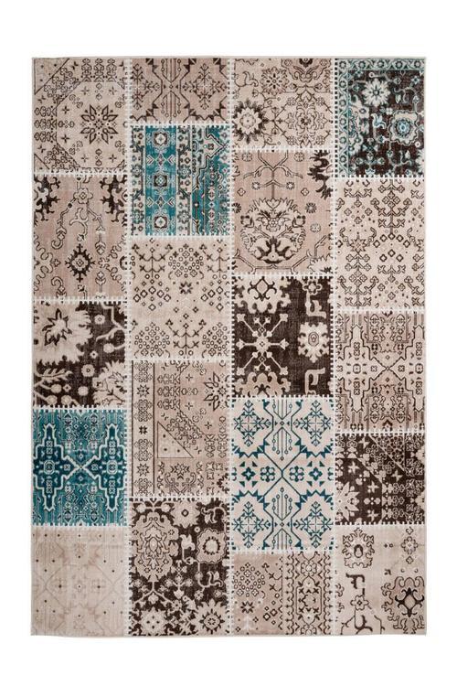 Webteppich Taupe Ariya 160x230 cm - Taupe, Trend, Textil (160/230cm) - Kayoom