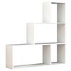Regal Dubila Weiß B: 117 cm - Weiß, Basics, Holzwerkstoff (117/123/29cm) - MID.YOU