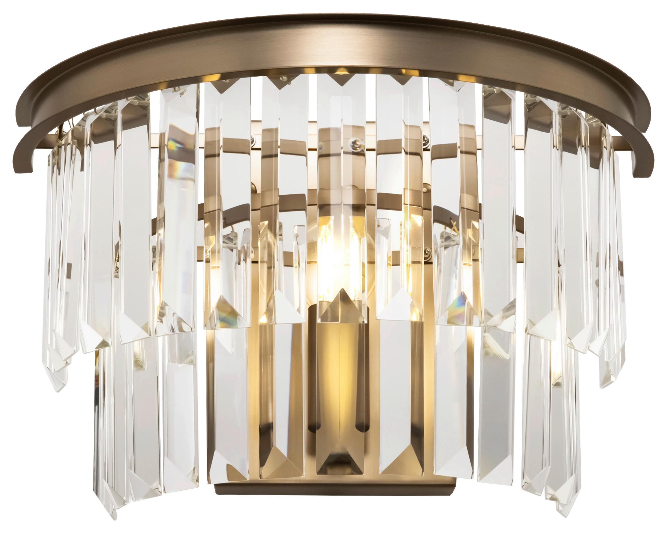 Wandleuchte Revero - Messingfarben, Basics, Glas/Metall (16,5/24,5/33cm) - MAYTONI