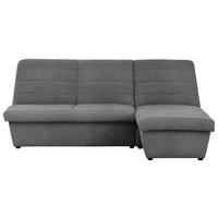 Ecksofa Looks Viii - Graubraun/Schwarz, Design, Textil (214/168cm) - LOOKS by W.Joop