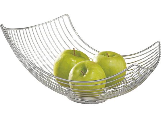 Miska Na Ovocie 'roma' - chrómová, kov (38/8/25cm) - Mömax modern living Miska Na Ovocie 'roma' - chrómová, kov (38/8/25cm) - Mömax modern living