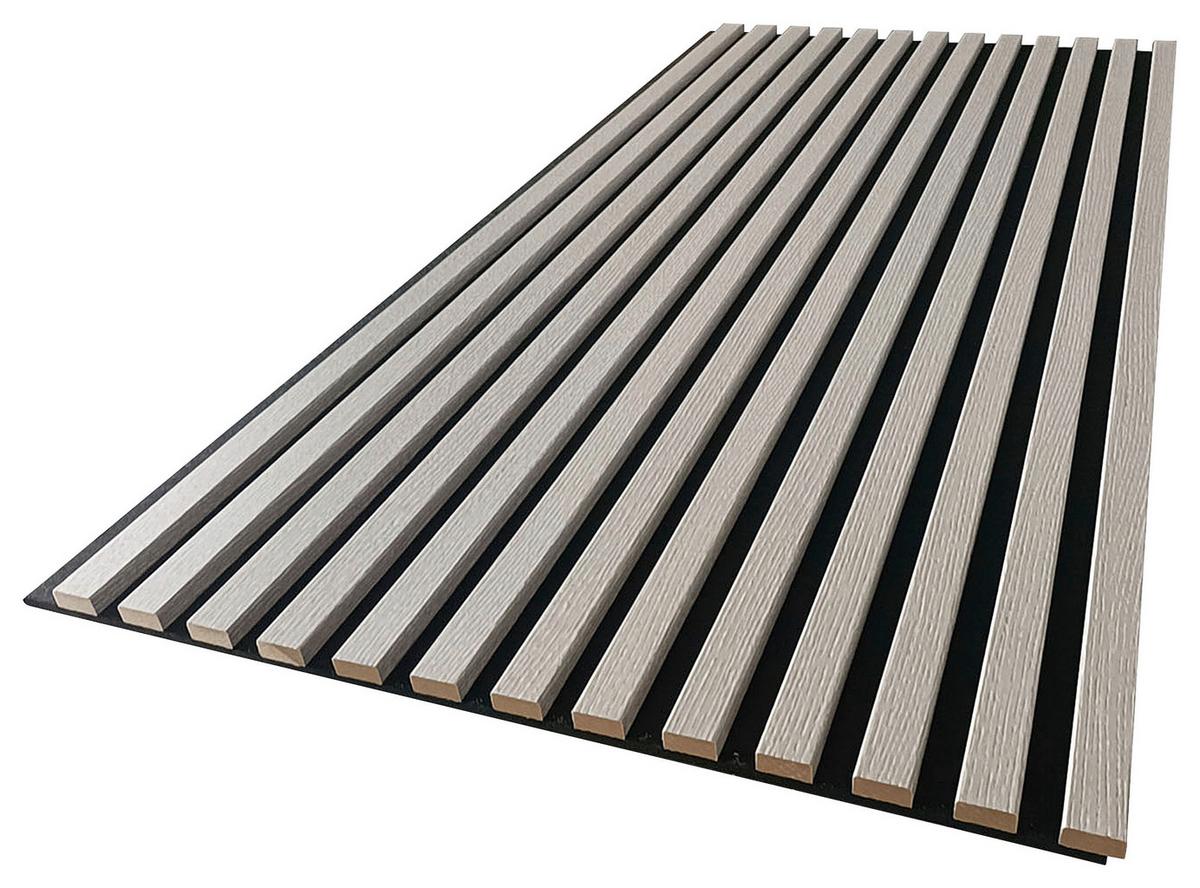 Akustikpaneel Josef - Eichefarben/Weiß, MODERN, Holzwerkstoff/Kunststoff (60/120/2cm)